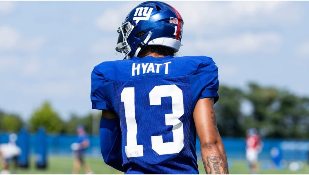 Jalin Hyatt Daniel Jones Struggles in Return from ACL Injury as Giants Lose to Texans 28-10